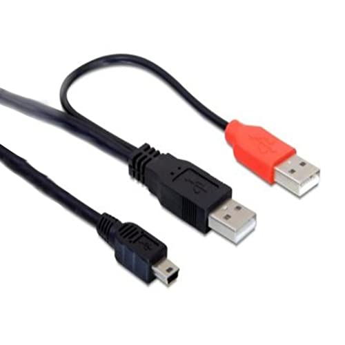 Delock Kabel 2X USB2.0-A Stecker > USB Mini 5-Pol Delock Kabel 2X USB2.0-A Stecker > USB Mini 5-Pol von DeLOCK