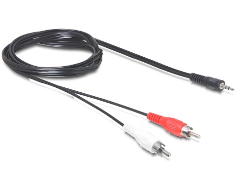 Delock Kabel Audio 3, 5 mm Klinkenstecker > 2 x Cinch Stecker 1, 5 m Delock Kabel Audio 3, 5 mm Klinkenstecker > 2 x Cinch Stecker 1, 5 m von DeLOCK