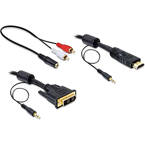 Delock Kabel DVI - HDMI + Sound Stecker-Stecker 2 m von DeLOCK