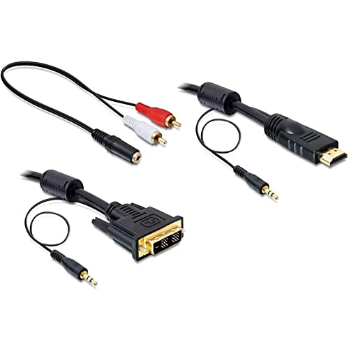 Delock Kabel DVI - HDMI + Sound Stecker-Stecker 2 m Delock Kabel DVI - HDMI + Sound Stecker-Stecker 2 m von DeLOCK