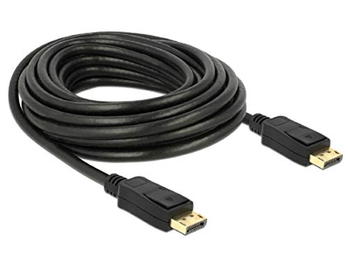 Delock Kabel DisplayPort 1.2 Stecker > DisplayPort Stecker 4K 60 Hz 7 m schwarz von DeLOCK