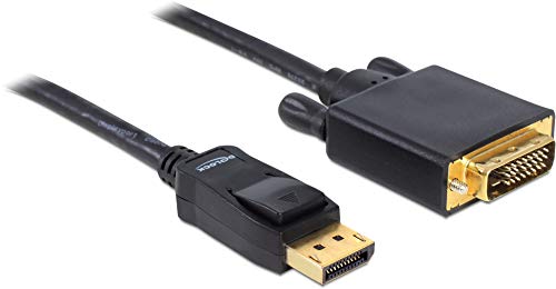 Delock Kabel Displayport 1.2 Stecker zu DVI 24+1 Stecker 2 m von DeLOCK