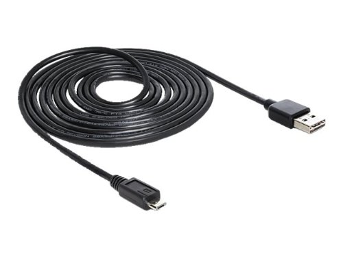 Delock Kabel Easy USB 2.0-A > Micro-B Stecker/3 m Delock Kabel Easy USB 2.0-A > Micro-B Stecker/3 m von DeLOCK