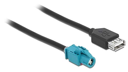 Delock Kabel HSD Z Buchse zu USB 2.0 Typ-A Buchse 1 m von DeLOCK