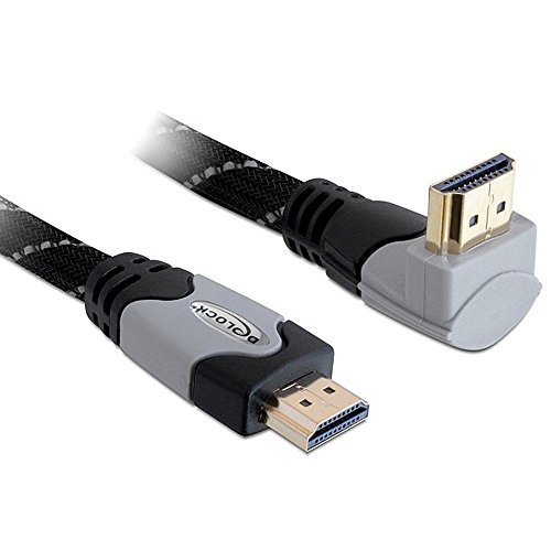 Delock Kabel High Speed HDMI mit Ethernet gewinkelt A-A / Stecker-Stecker von DeLOCK