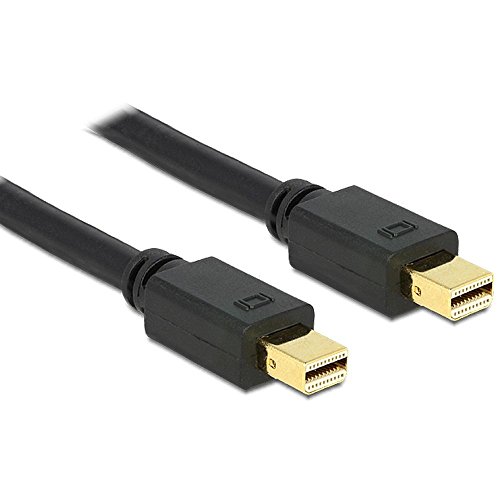 Delock Kabel Mini DisplayPort St/St 5,0m schwarz von DeLOCK