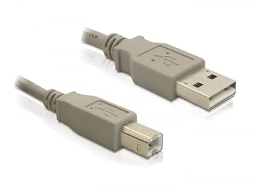 Delock Kabel USB 2.0 Typ-A Stecker > USB 2.0 Typ-B Stecker 1,8 m von DeLOCK