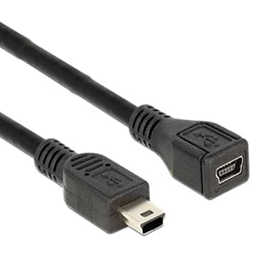 Delock Kabel USB 2.0 mini-B Verlängerung St/Bu 1m von DeLOCK