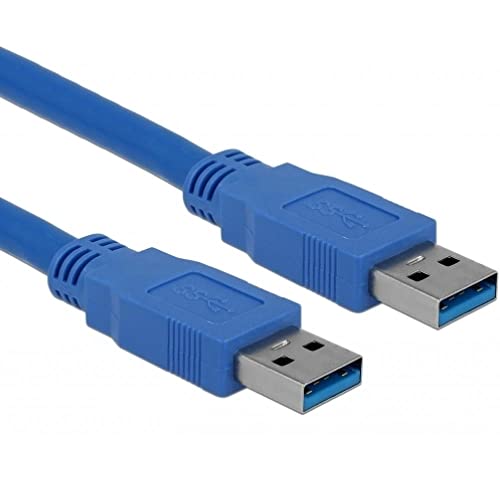 Delock Kabel USB 3.0 Typ-A Stecker > USB 3.0 Typ-A Stecker 1, 5 m blau von DeLOCK