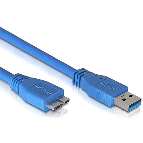 Delock Kabel USB 3.0 Typ-A Stecker > USB 3.0 Typ Micro-B Stecker 1 m blau von DeLOCK