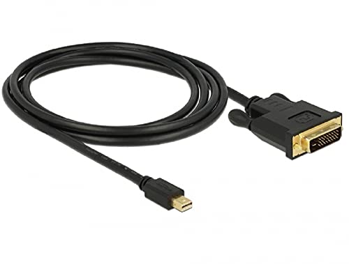 Delock Kabel mini DisplayPort 1.1 Stecker > DVI 24+1 Stecker Videokabel-Adapter 2 m Delock Kabel mini DisplayPort 1.1 Stecker > DVI 24+1 Stecker Videokabel-Adapter 2 m von DeLOCK