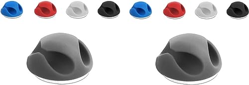 Delock Kabelhalter Mini (2-Fach) Set 10 Stück von DeLOCK
