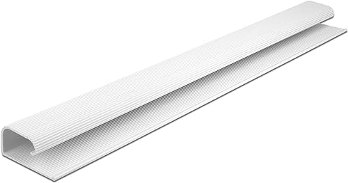 Delock Kabelkanal für Untertischmontage 57 x 25 mm - Länge 400 mm 2 Stück weiß von DeLOCK