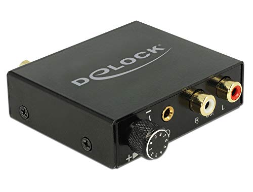 Delock Konverter Digital Audio zu Analog HD mit Kopfhörerverstärker von DeLOCK