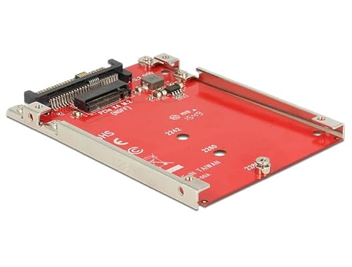 Delock Konverter U.2 SFF-8639 > M.2 Key M PCIe mit 2.5" 7 mm Delock Konverter U.2 SFF-8639 > M.2 Key M PCIe mit 2.5" 7 mm von DeLOCK