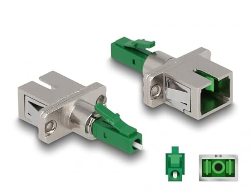 Delock LWL Hybrid Kupplung LC Simplex Stecker zu SC Simplex Buchse grün Delock LWL Hybrid Kupplung LC Simplex Stecker zu SC Simplex Buchse grün von DeLOCK