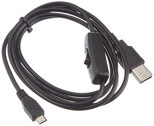 Delock Ladekabel USB 2.0 Typ-A Stecker > USB 2.0 Micro-B Stecker mit Schalter für Raspberry Pi 1,5 m Delock Ladekabel USB 2.0 Typ-A Stecker > USB 2.0 Micro-B Stecker mit Schalter für Raspberry Pi 1,5 m von DeLOCK