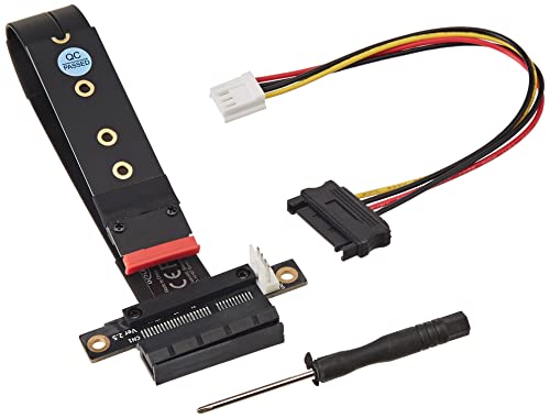 Delock M.2 Key M zu PCIe x4 NVMe Adapter mit 20 cm Kabel Delock M.2 Key M zu PCIe x4 NVMe Adapter mit 20 cm Kabel von DeLOCK
