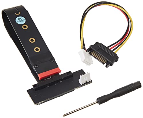 Delock M.2 Key M zu U.2 SFF-8639 NVMe Adapter gewinkelt mit 20 cm Kabel Delock M.2 Key M zu U.2 SFF-8639 NVMe Adapter gewinkelt mit 20 cm Kabel von DeLOCK