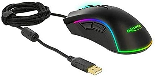 Delock Optische 7-Tasten USB Gaming Maus - Rechtshänder von DeLOCK