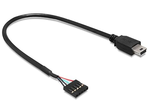 Delock Pinheader 5-polig auf USB mini B Kabel (0,3m) von DeLOCK