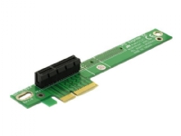 Delock Riser Card PCI Express x4 gewinkelt 90° Linkseinschub - Udvidelseskort von DeLOCK