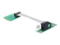 Delock Riser-Karte Mini PCI Express &gt  PCI Express x1 Linkseinschub - Udvidelseskort von DeLOCK