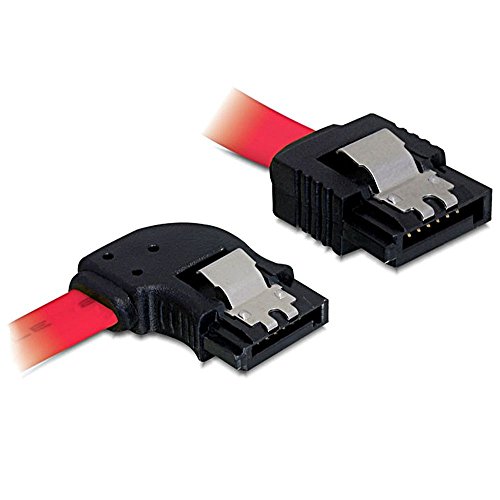 Delock SATA 3 GB/S Kabel gerade auf Links gewinkelt 50 cm rot von DeLOCK