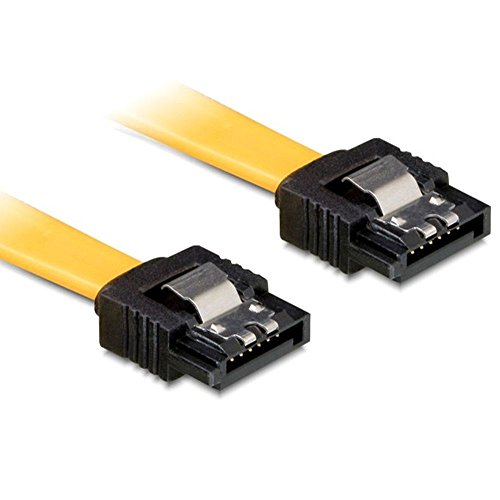 Delock SATA 6 GB/S Kabel 50 cm gelb von DeLOCK