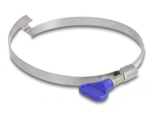 Delock Schlauchschelle Edelstahl 400 80-100 mm 5 Stück von DeLOCK