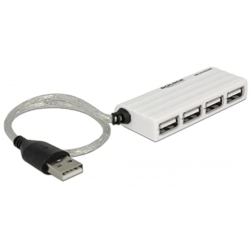 Delock USB 2.0 Externer Hub 4 Port, 076189 von DeLOCK