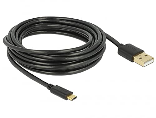 Delock USB 2.0 Kabel Typ-A zu Type-C 4 m von DeLOCK