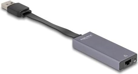 Delock USB Typ-A Adapter zu 2,5 Gigabit LAN Slim von DeLOCK