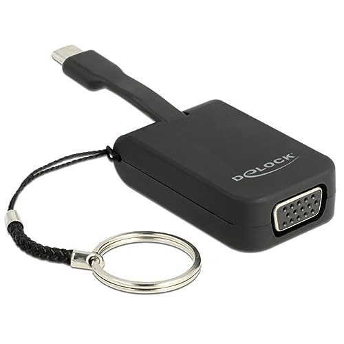 Delock USB Type-C™ Adapter zu VGA (DP Alt Mode) - Schlüsselanhänger von DeLOCK