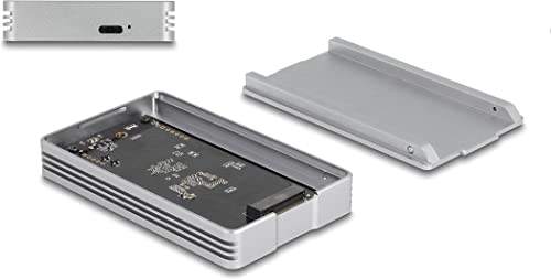 Delock USB4 40 Gbps Gehäuse für 1 x M.2 NVMe SSD - werkzeugfrei von DeLOCK