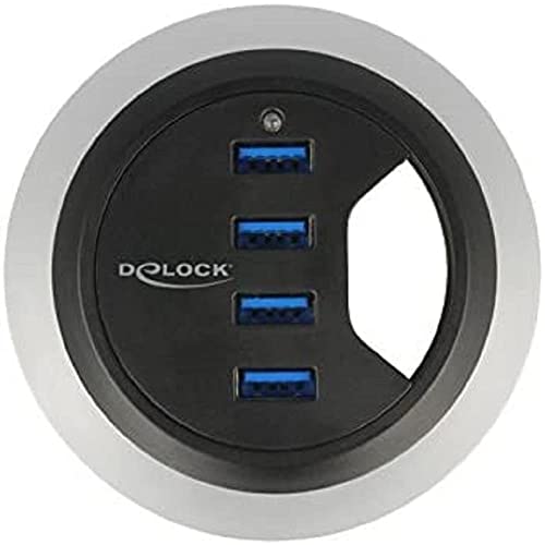 USB-HUB 62868 Delock 4-Port USB3.0 Tischeinbau von DeLOCK