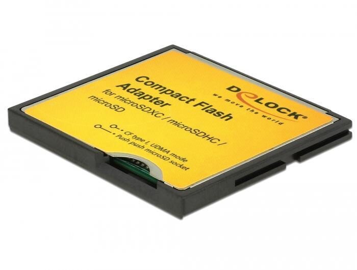 DeLOCK Adapter Compact Flash für Micro SD Speicherkarten von DeLock