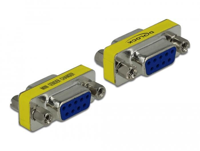 DeLOCK Adapter Gender Changer D-Sub9 Buchse DeLOCK Adapter Gender Changer D-Sub9 Buchse von DeLock
