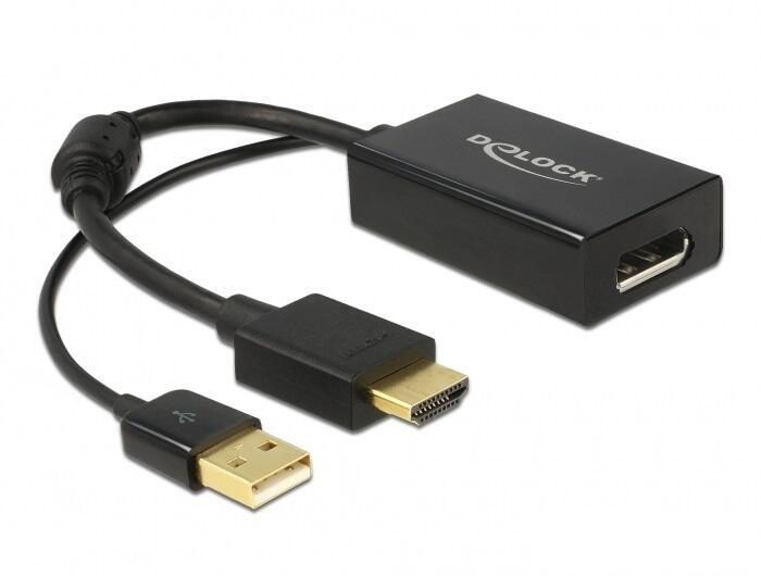 DeLOCK Adapter HDMI-A zu DisplayPort 1.2 DeLOCK Adapter HDMI-A zu DisplayPort 1.2 von DeLock