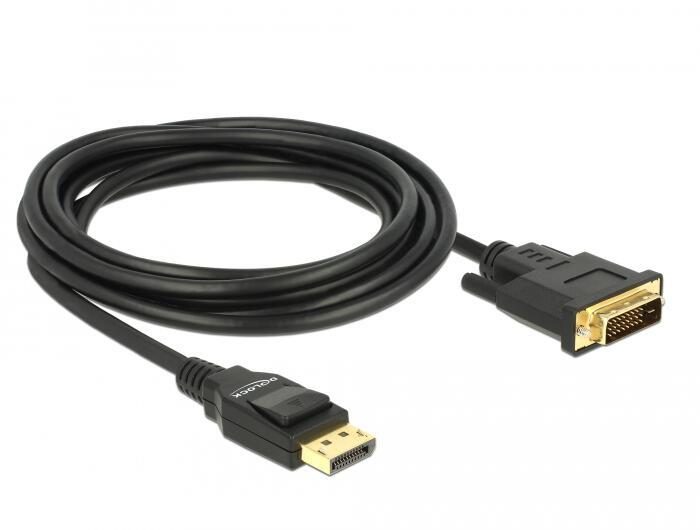 DeLOCK Kabel DisplayPort 1.2 zu DVI 3m DeLOCK Kabel DisplayPort 1.2 zu DVI 3m von DeLock