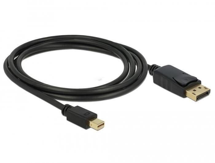 DeLOCK Kabel Mini DisplayPort 1.2 zu DisplayPort 2m DeLOCK Kabel Mini DisplayPort 1.2 zu DisplayPort 2m von DeLock