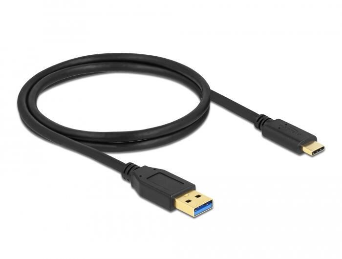 DeLOCK Kabel SuperSpeed USB-A zu USB Type-C 1m DeLOCK Kabel SuperSpeed USB-A zu USB Type-C 1m von DeLock