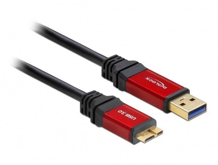 DeLOCK Kabel USB 3.0 Typ-A zu USB 3.0 Typ Micro-B 2m Premium von DeLock