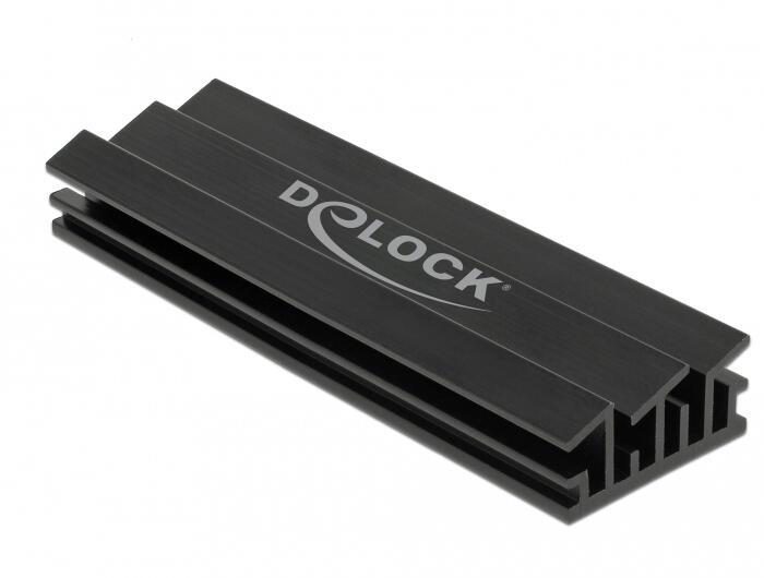 DeLOCK Kühlkörper 70 mm für M.2 Modul schwarz von DeLock