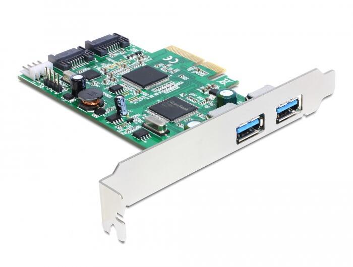 DeLOCK PCI Express Karrte zu USB 3.0 / SATA 6 Gb/s von DeLock