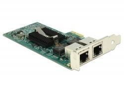 DeLOCK PCI Express x1 Karte zu 2x RJ45 Gigabit LAN i82576 DeLOCK PCI Express x1 Karte zu 2x RJ45 Gigabit LAN i82576 von DeLock