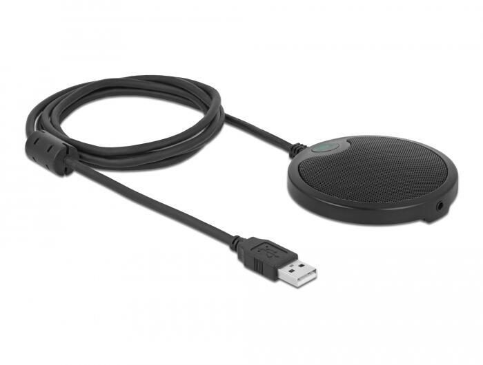 DeLOCK USB Kondensator Mikrofon Omnidirektional für Konferenzen von DeLock
