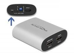 Delock HDMI HD Audio Extractor 4K 60 Hz zu HDMI mit eARC Delock HDMI HD Audio Extractor 4K 60 Hz zu HDMI mit eARC von DeLock