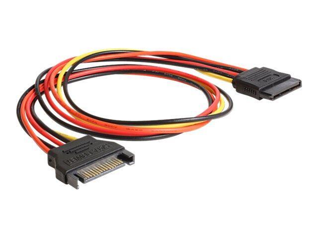 Delock Spannungsversorgungs-Verlängerungskabel - SATA-Stromstecker (W) bis SA... von DeLock