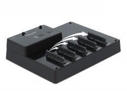 Delock USB 3.0 Docking- und Klonstation für 5 x 2.5" SATA HDD / SSD von DeLock
